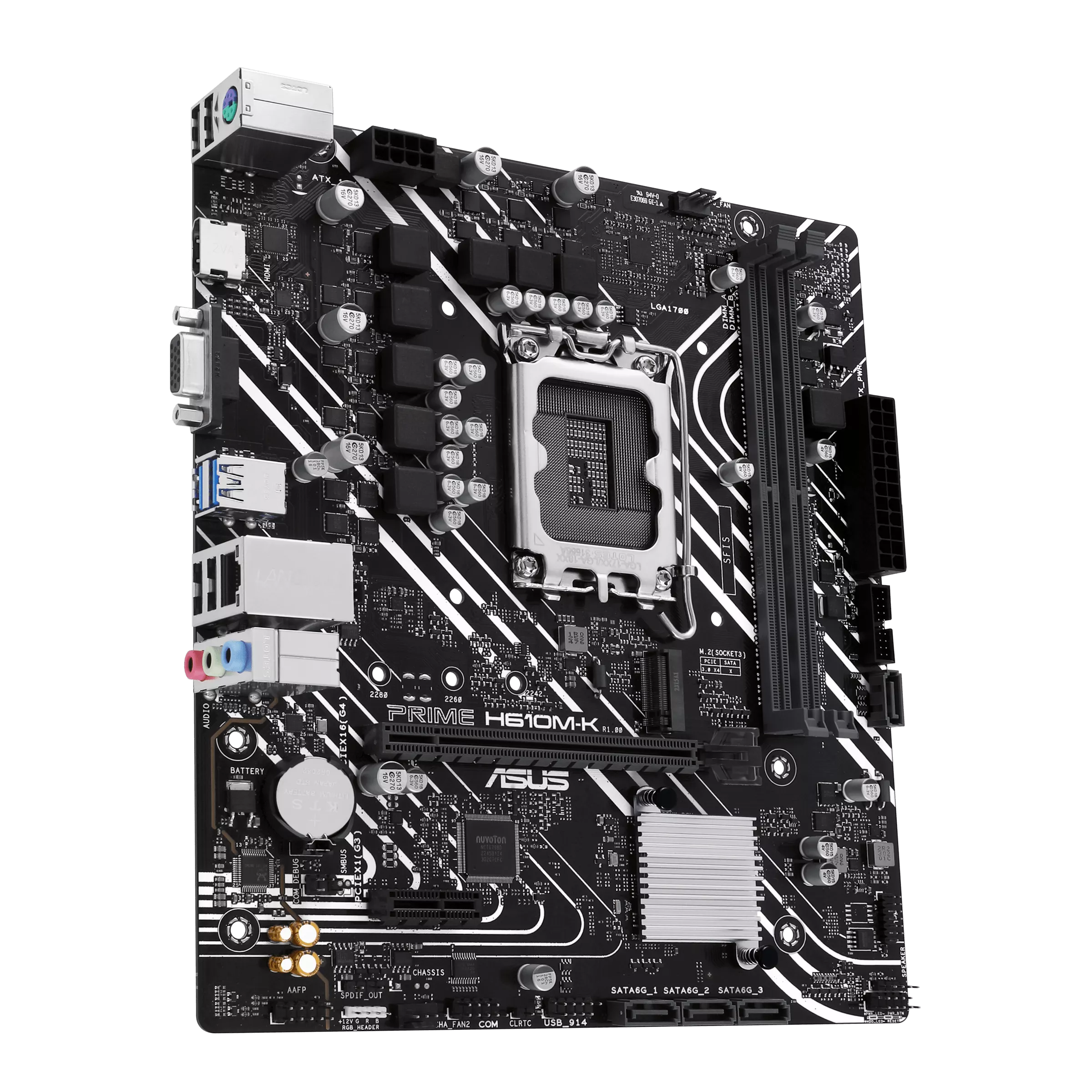 Placa de baza ASUS Prime H610M-K LGA1700 mATX DDR5 (PRIME H610M-K) - ASUS [4]