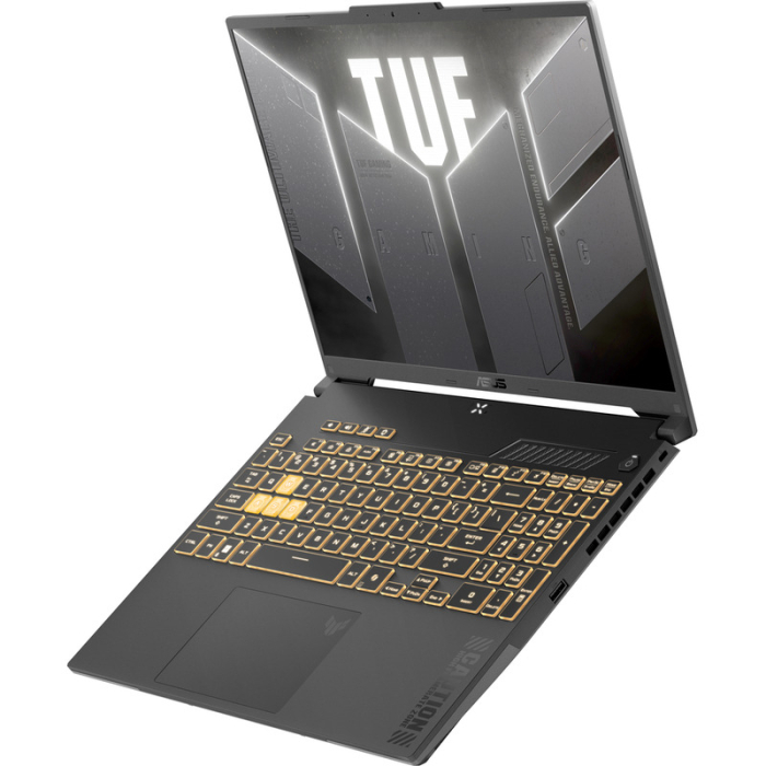 ASUS TUF Gaming F16 FX607VJB-RL164, Intel Core 5 210H, RTX 3050 6GB, 16GB RAM, SSD 512GB PCIe 4.0, ecran 16" FHD+ 144Hz, NoOS, Mecha Gray [5]