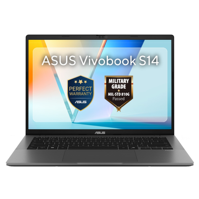Laptop ASUS Vivobook S14 S3407VA-LY008, Intel Core i7-13620H, 14" WUXGA, 16GB RAM, 1TB SSD, Intel UHD, No OS, Matte Gray [9]