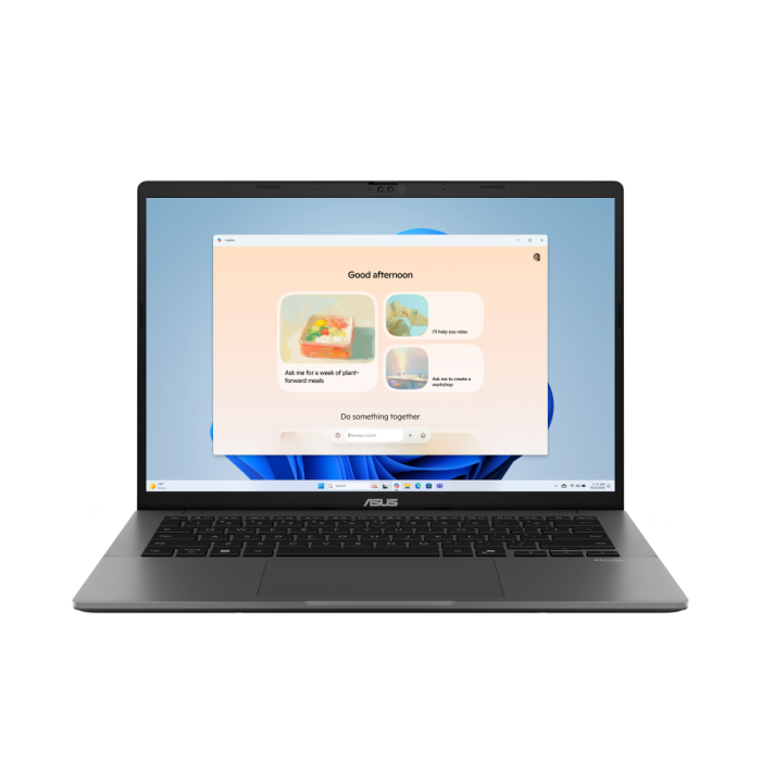 Laptop ASUS Vivobook S14 S3407VA-LY008, Intel Core i7-13620H, 14" WUXGA, 16GB RAM, 1TB SSD, Intel UHD, No OS, Matte Gray [10]