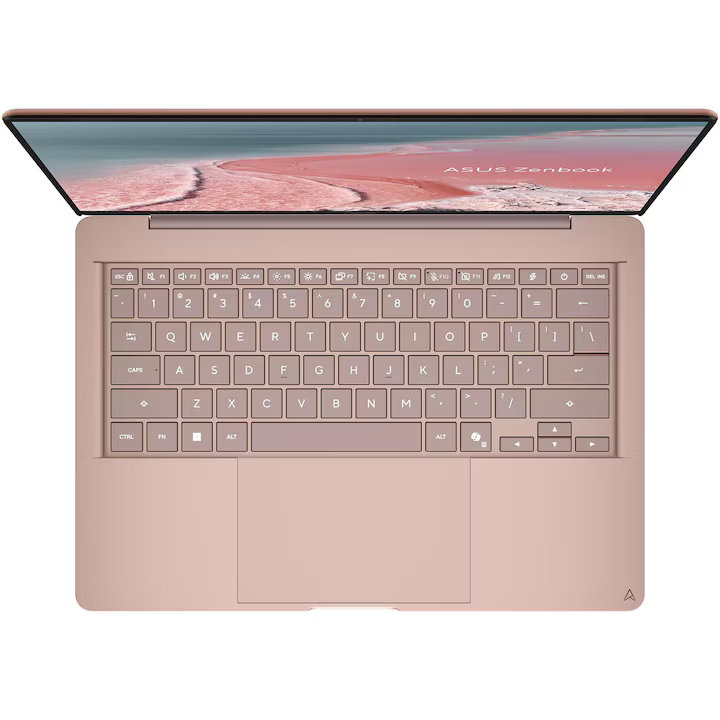 Laptop ASUS Zenbook 14 14 inch FHD OLED AMD Ryzen AI 7 345 16GB 512GB SSD Windows 11 Home Ceraluminum Rose Pink [4]
