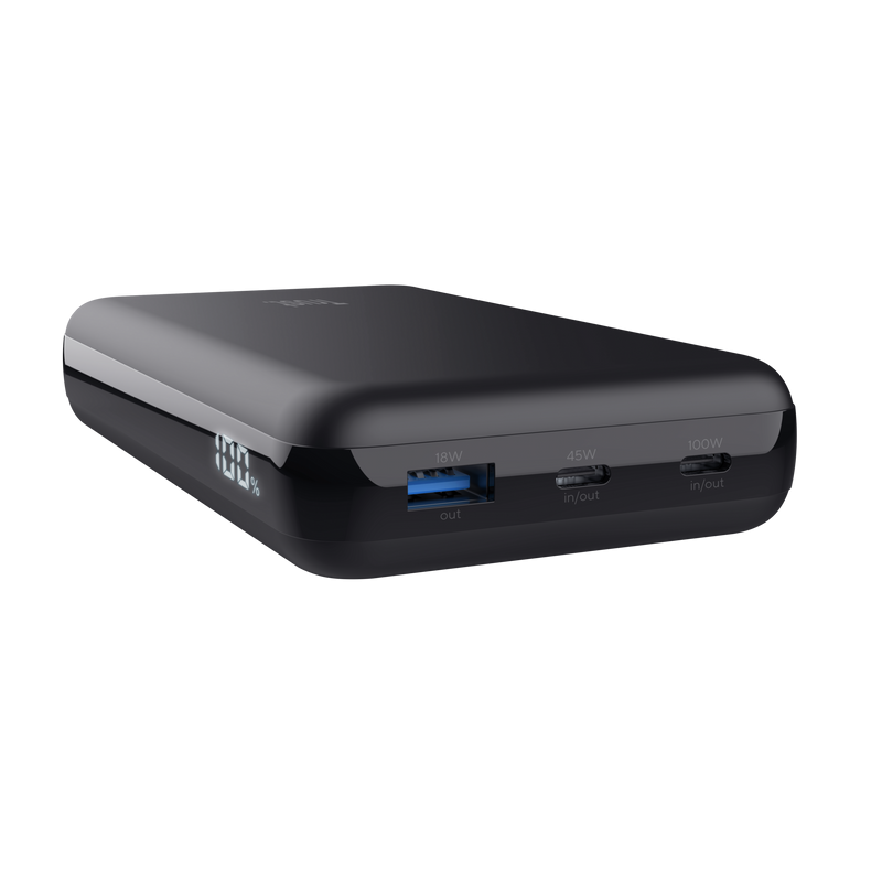 Baterie externa pentru laptop Trust Laro, 100W, interval voltaj 5 V - 20 V, negru [2]