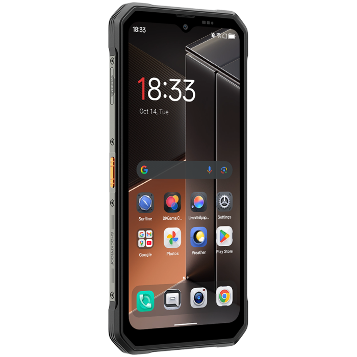 Blackview FORT100 LTE 6.56-inch HD+ 1612x720 90Hz 8+128GB MT Helio G81 Octa-Core 2.0GHz 13MP Front 16MP Rear NFC MIL-STD-810H 5000mAh Fingerprint Android 16 Cosmic Black [5]