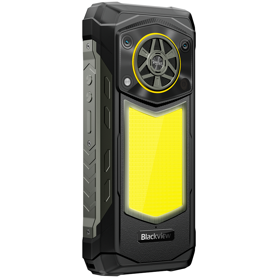 Blackview ROCK 5 LTE 6.78-inch FHD+ 2460x1080 120Hz 12+256GB MT G100 Octa-Core 2.2GHz 50MP Front 108MP+20MP Rear NFC FP Night Vision cam MIL-STD-810H 20000mAh Android 16,Black [7]