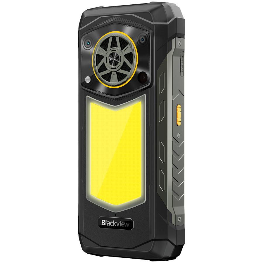 Blackview ROCK 5 LTE 6.78-inch FHD+ 2460x1080 120Hz 12+256GB MT G100 Octa-Core 2.2GHz 50MP Front 108MP+20MP Rear NFC FP Night Vision cam MIL-STD-810H 20000mAh Android 16,Black [8]