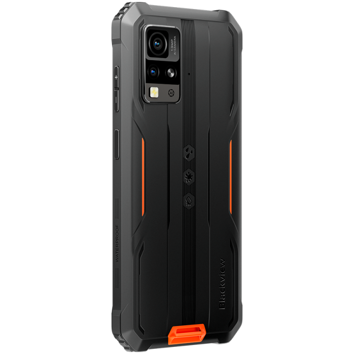 Blackview Rugged BV4800Pro LTE 6.56" HD+IPS 720x1612 60Hz GORILLA GLASS 5 T606 Octa-core 1.6GHz 4GB/128GB CAM Front 8MP Rear 16MP+2MP 5180mAh Android 15 5180mAh NO Charger Orange [5]
