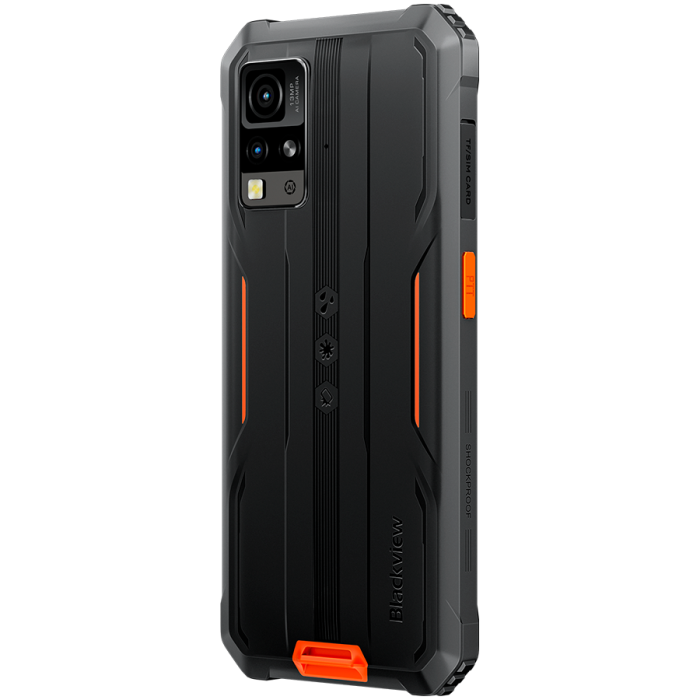 Blackview Rugged BV4800Pro LTE 6.56" HD+IPS 720x1612 60Hz GORILLA GLASS 5 T606 Octa-core 1.6GHz 4GB/128GB CAM Front 8MP Rear 16MP+2MP 5180mAh Android 15 5180mAh NO Charger Orange [6]
