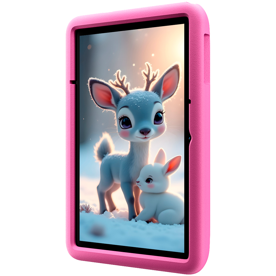 Blackview Tab 60 Pro Kids LTE 10.1-inch HD+ 800x1280 IPS 60Hz 4GB/128GB Octa-core T606 1.6GHz 5MP Front/8MP Back Camera Battery 7700mAh NO Carger USB Type-C Android 15 SD card slot Rose Pink [4]