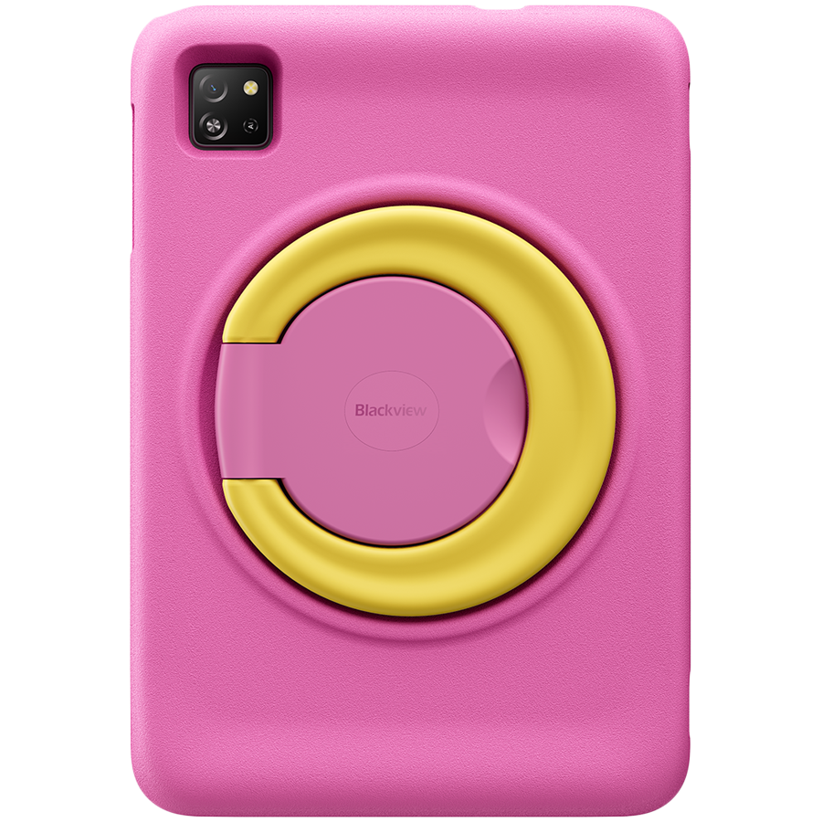 Blackview Tab 60 Pro Kids LTE 10.1-inch HD+ 800x1280 IPS 60Hz 4GB/128GB Octa-core T606 1.6GHz 5MP Front/8MP Back Camera Battery 7700mAh NO Carger USB Type-C Android 15 SD card slot Rose Pink [5]