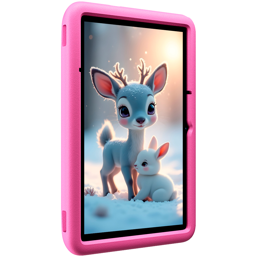 Blackview Tab 60 Pro Kids LTE 10.1-inch HD+ 800x1280 IPS 60Hz 4GB/128GB Octa-core T606 1.6GHz 5MP Front/8MP Back Camera Battery 7700mAh NO Carger USB Type-C Android 15 SD card slot Rose Pink [3]