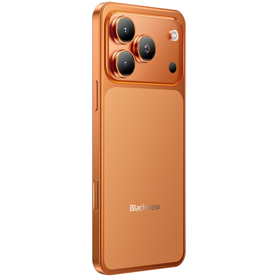 Blackview WAVE 7C LTE 6.56-inch HD IPS 720x1612 90Hz 4+64GB T310 Quad-core 2.0GHz CAM 13MP+32MP 5000mAh Android 16 Face ID Protective Case,Vitality Orange [5]