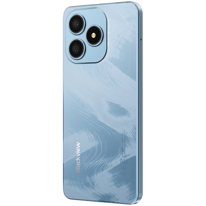 Blackview WAVE 9C 6.56" HD IPS 720x1612 60Hz 4+64GB SC9863A (T603) Octa Core 1.6GHz CAM 8MP/13MP Face recognition 5000mAh No Charger Android 15 Ripple Blue [7]