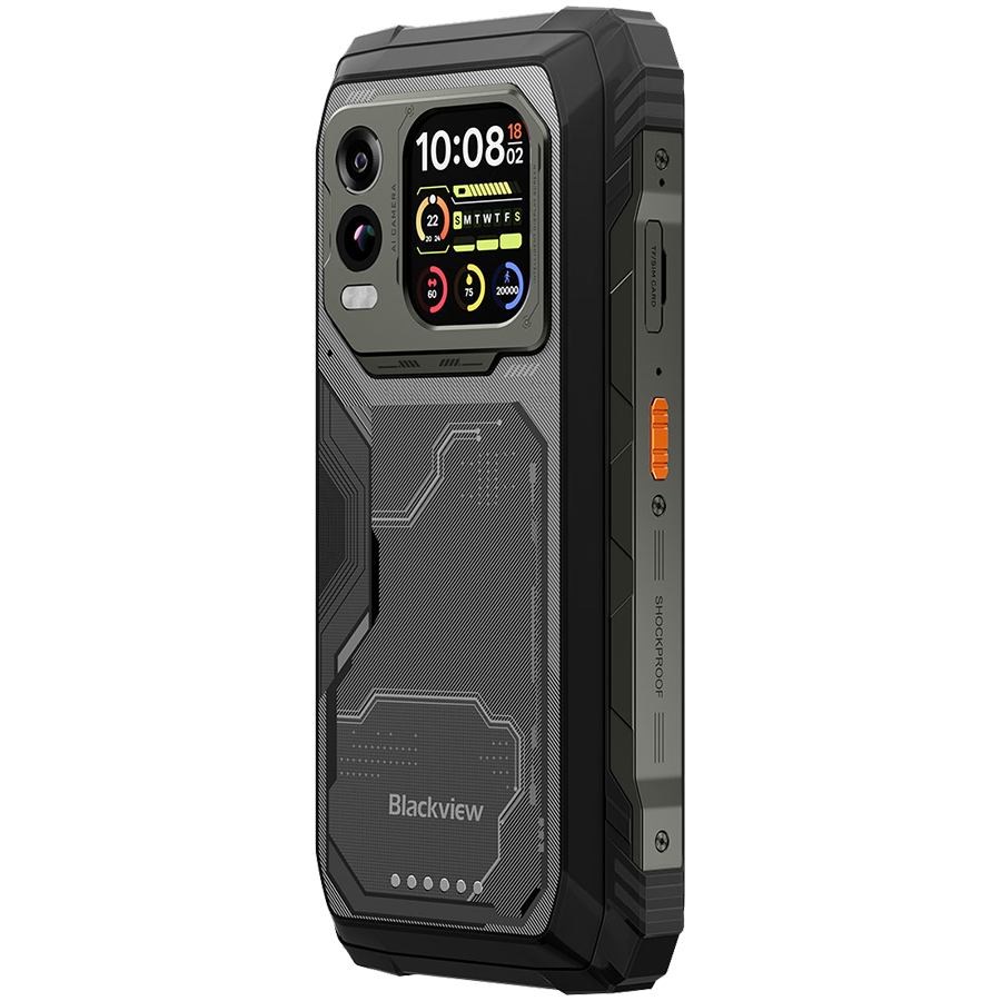 Blackview XPLORE 1 PRO Rugged Phone 5G 6.78 inch FHD 2.4k 2460x1080 120Hz + 2.01 inch 296x240 12/256Gb MT 7050 Octa-Core 2.4GHz 50MP Front 64+20MP Rear Cam Termal Imaging+Night Vision NFC 20000mAh MIL [6]