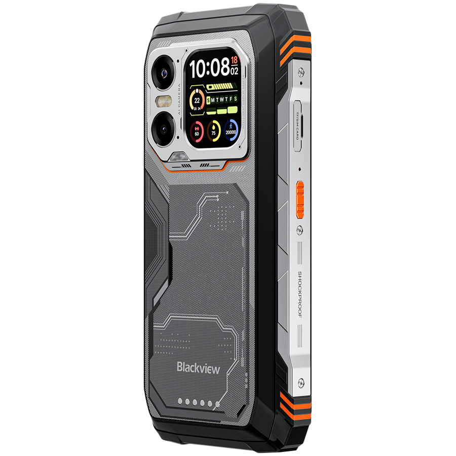 Blackview XPLORE 1X Rugged Phone 5G 6.78 inch FHD 2460x1080 120Hz + 2.01 inch 296x240 12/256Gb MT 7050 Octa-Core 2.4GHz 50MP Front 108+20MP Rear Cam Night vision WiFi6 NFC 10000mAh MIL-STD-810H Androi [7]