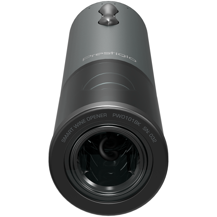 Bolsena, Electric wine opener with Prestigio Logo, aerator , vacuum preserver, Black color [5]