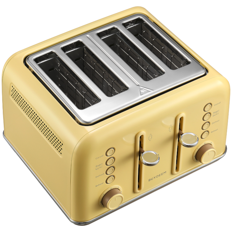 BUYDEEM 4 Slice Toaster, model DT640E, color Mellow Yellow, EU [2]