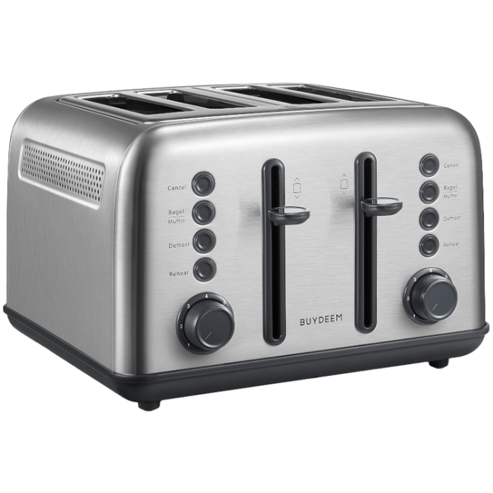 BUYDEEM 4 Slice Toaster, model DT640E, color Stainless Stell, EU [2]
