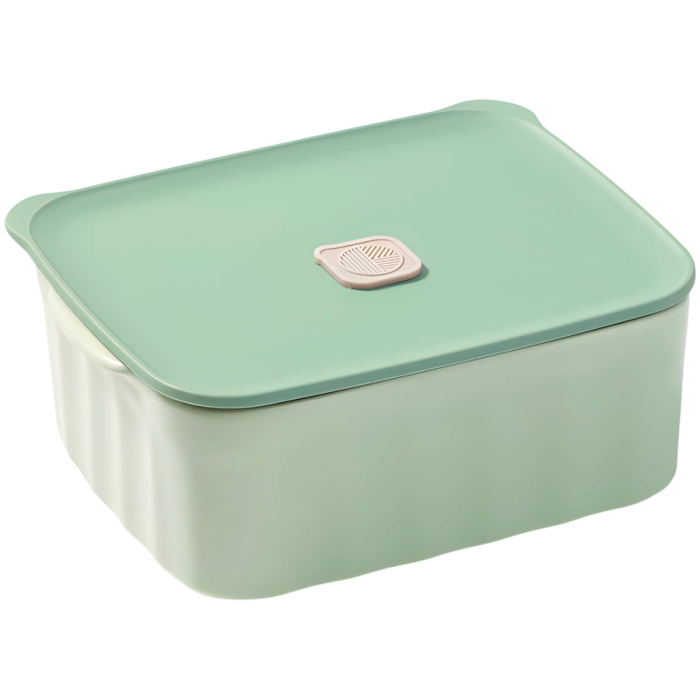 BUYDEEM Bento Lunch Box 810 ml, model CT1006, color Cozy Greenish [3]