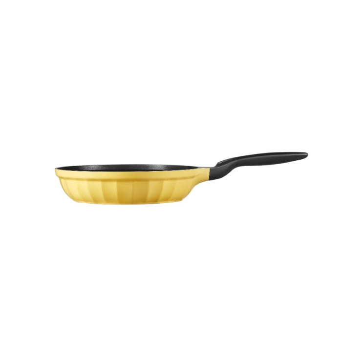 BUYDEEM Cast Aluminum Nonstick Frying Pan 25 cm, model CP151, color Mellow Yellow [3]