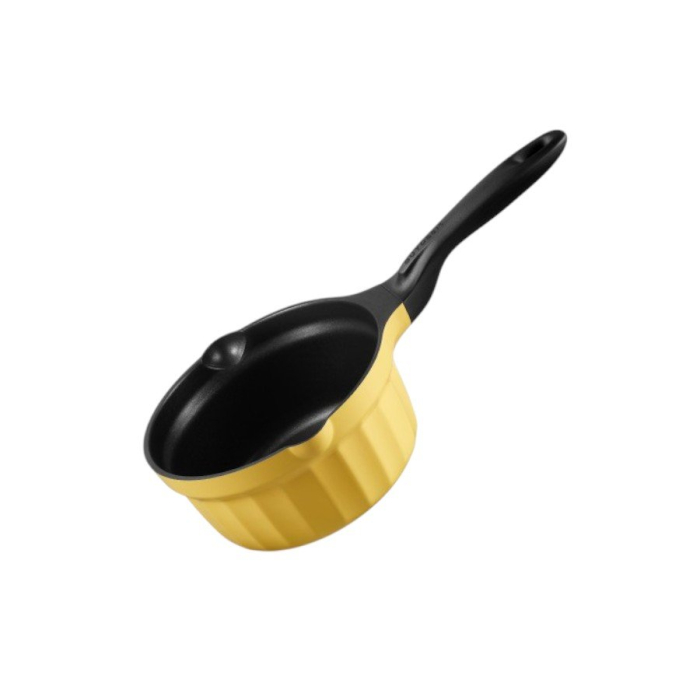 BUYDEEM Cast Aluminum Nonstick Sauce Pan 1,8L, model CP141, color Mellow Yellow [3]