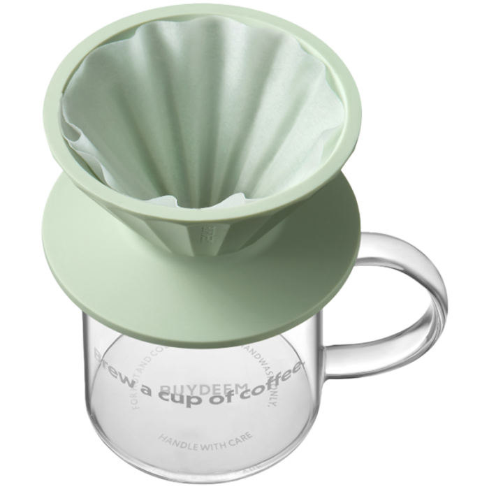 BUYDEEM Coffee filter, model CD1024, color Cozy Greenish [2]