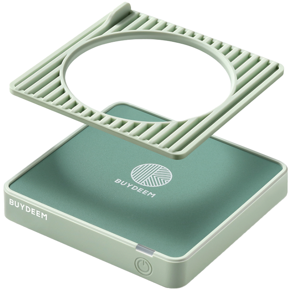 BUYDEEM Mug/coffee warmer, model OA2001, color Cozy Greenish [5]