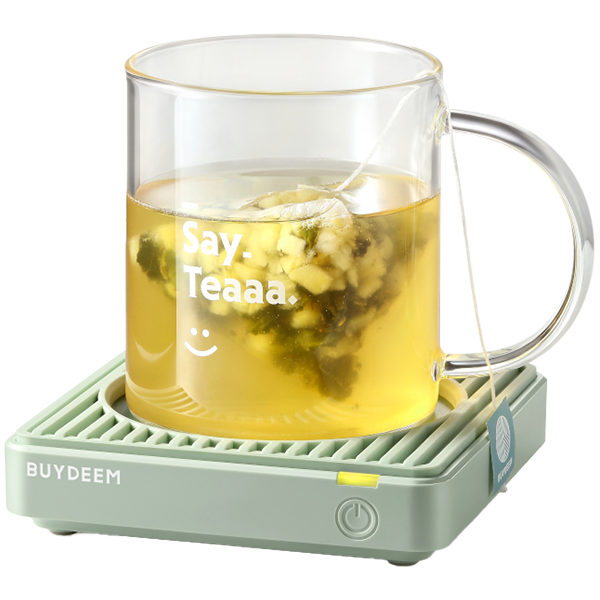 BUYDEEM Mug/coffee warmer, model OA2001, color Cozy Greenish [6]