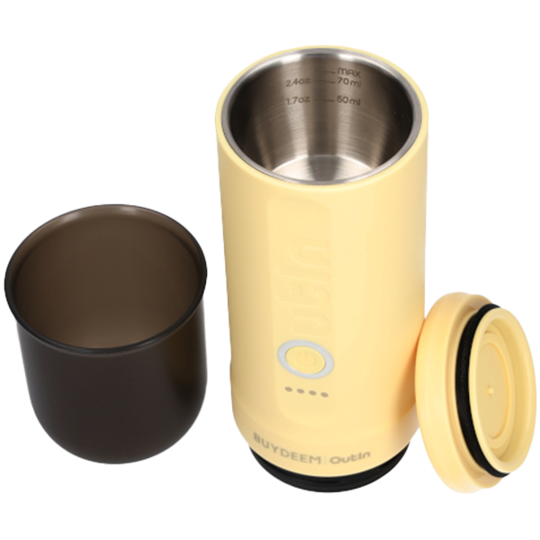 BUYDEEM Nano Espresso Machine, model OTEM-01, color Mellow Yellow [3]