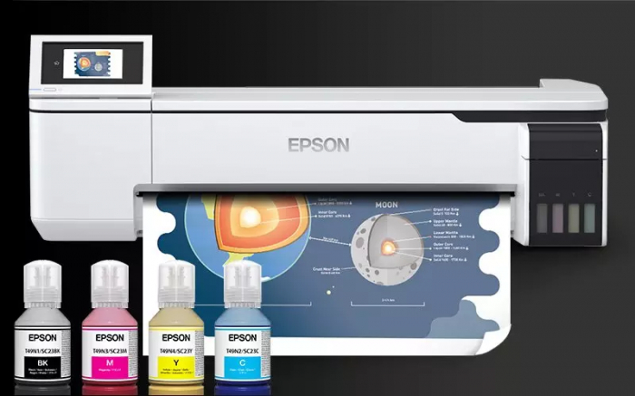 Plotter SureColor SC-T3100x - Epson - 24 inch - PrecisionCore™ Print Head - Color - A4 to A1 (24-inch) - USB, Ethernet, Wi-Fi, Wi-Fi Direct - 4 culori (K, CMY) - 2400 x 1200 DPI - 34 ppm [4]