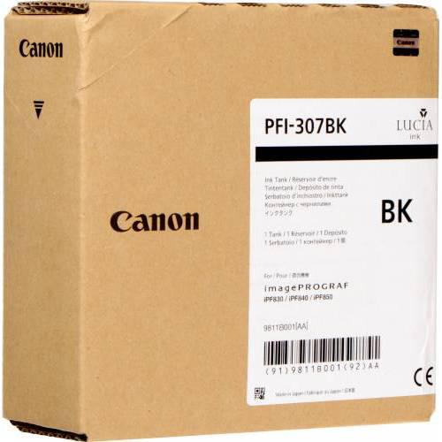 Cartus cerneala original Canon PFI-307B, negru (Black), 330ml [1]