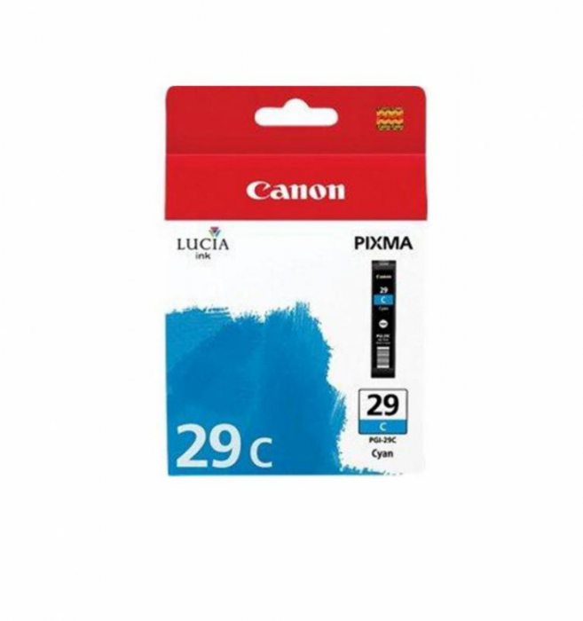 Cartus cerneala original Canon PGI-29C Cyan (Albastru), 230 pagini A4 [1]