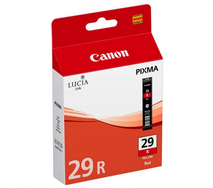 Cartus cerneala original Canon PGI-29R, Rosu (Red), 454 pagini [1]