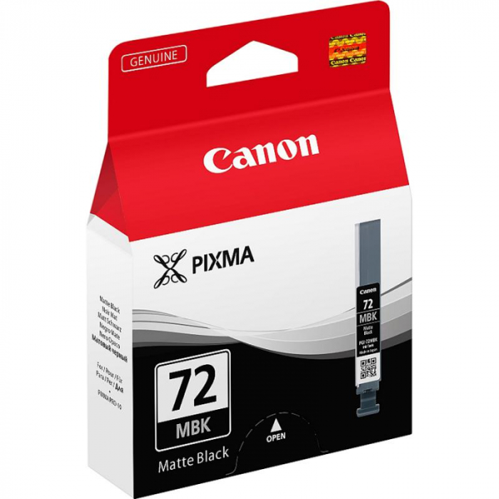 : Cartus cerneala original Canon PGI-72MB, Negru Mat (Matte Black), 202 pagini [1]