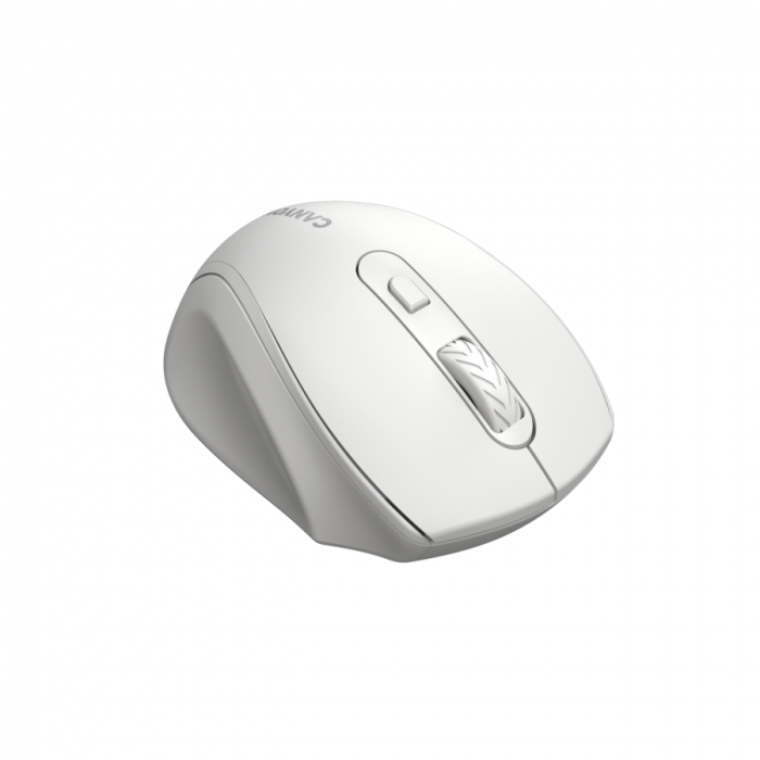 Canyon 6 buttons wireless 2.4Ghz mouse, MX8650A Sensor, DPI up to 1600,Injection case, 3 M life times left and right switches, 2xAAA battery, ABS material, Size: 105x71x40mm, Weight: 59g, white [2]