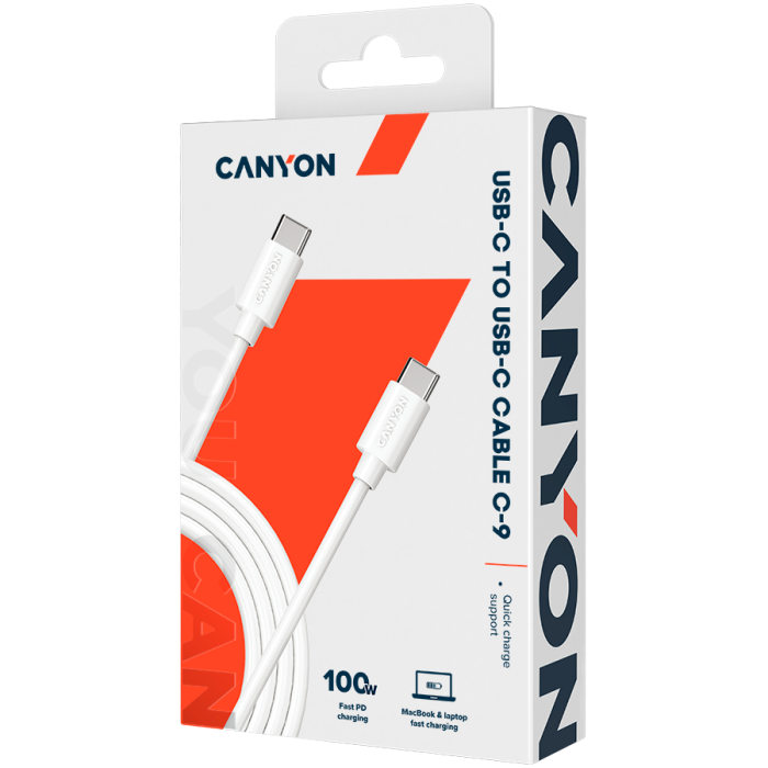 CANYON cable C-9 PD 3.0 C-C 100W 1.2m White [2]