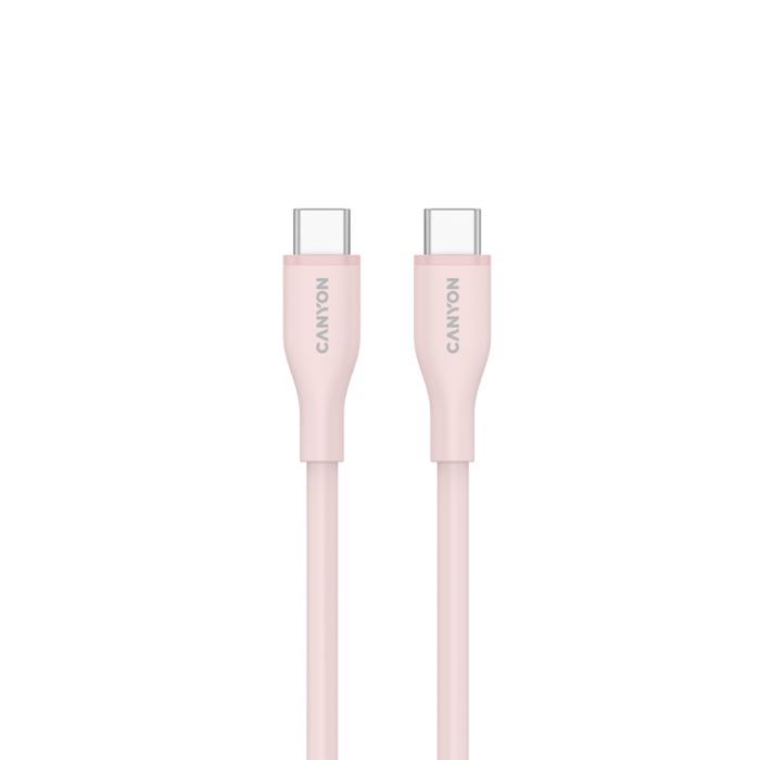 CANYON cable CC60SC10 C-C 60W 1m Silicon Pink Sand [2]