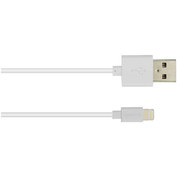 CANYON cable MFI-1 Lightning 12W 1m White [3]