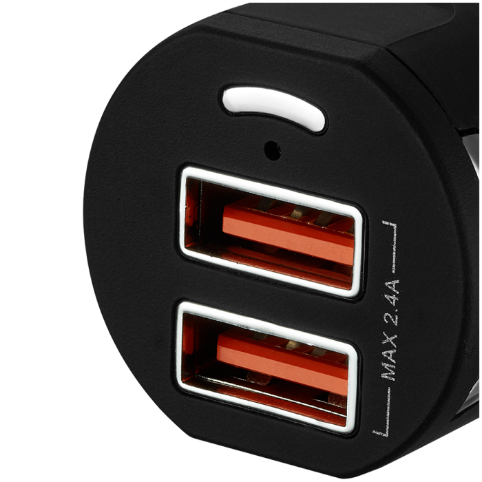 CANYON car charger C-04 2.4A/2USB-A Black [4]