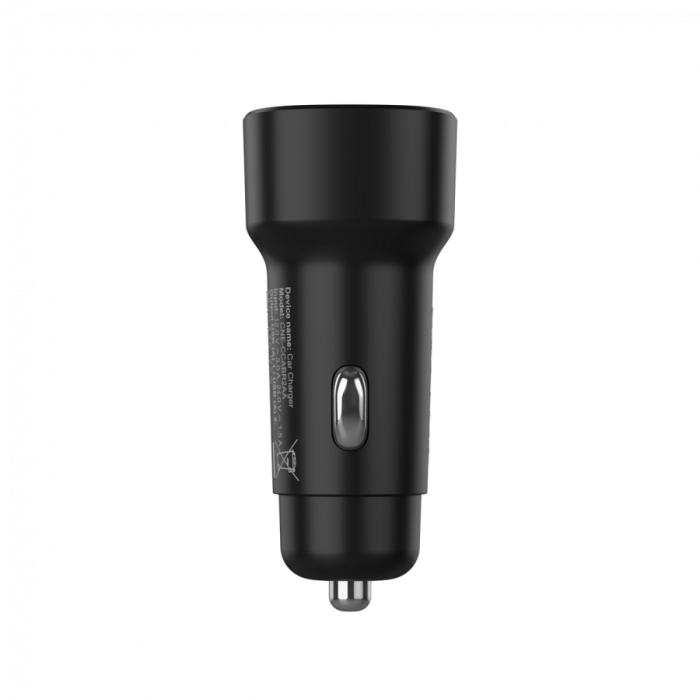 CANYON car charger OnDrive 24 24W 2xUSB-A Black [4]
