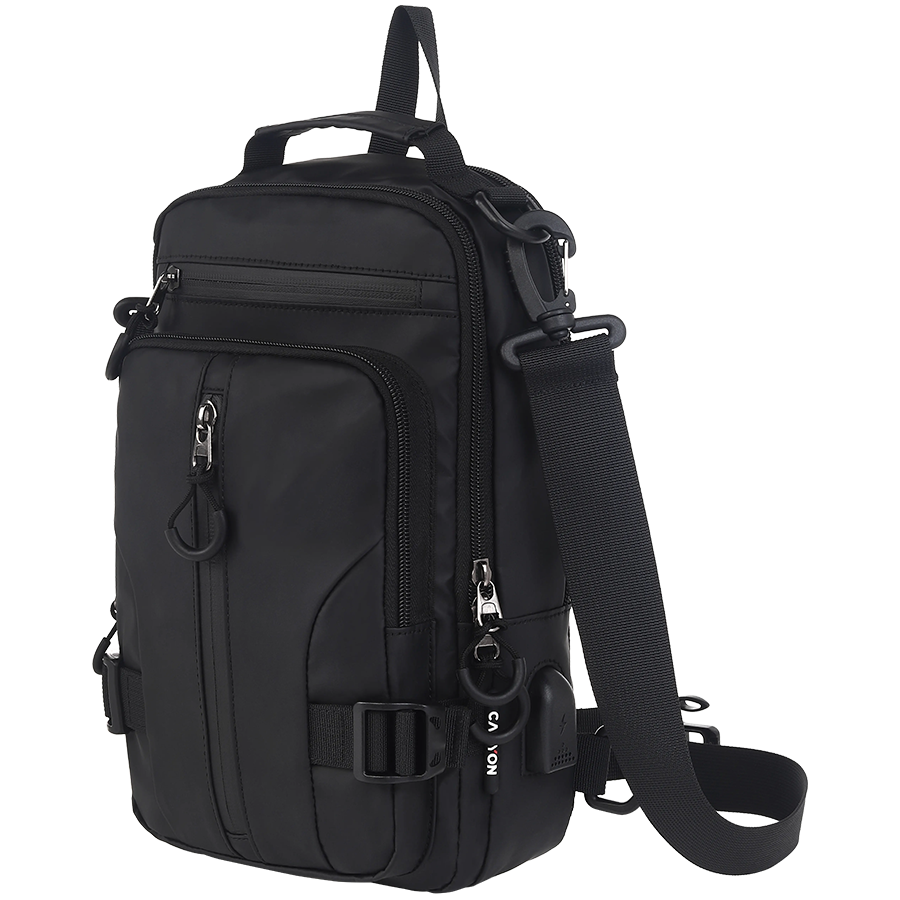 CANYON CB-1, fanny pack 290MM x160MM x90MMBlackExterior materials: 100% PolyesterInner materials:100% Polyester [4]