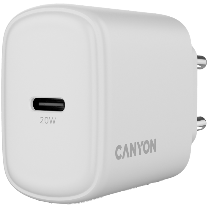CANYON charger OnCharge 200 20W 1xPD EU White [5]