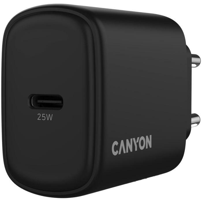 CANYON charger OnCharge 250 25W 1xPD EU Black [5]