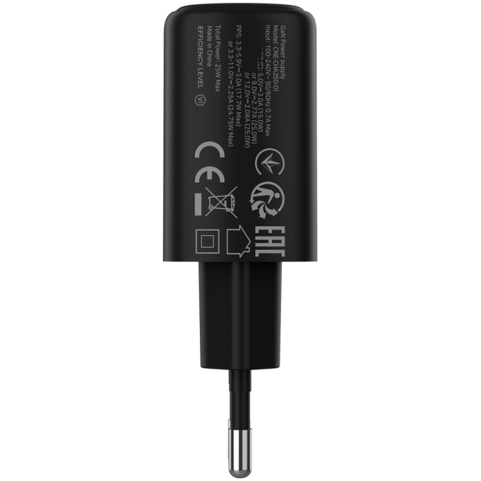 CANYON charger OnCharge 250 25W 1xPD EU Black [3]