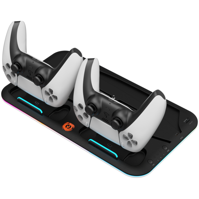CANYON cooling stand CS-5 RGB PS5 Charge Black [3]