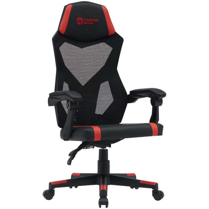 CANYON gaming chair Flow MCH01 Mesh Black Red [2]