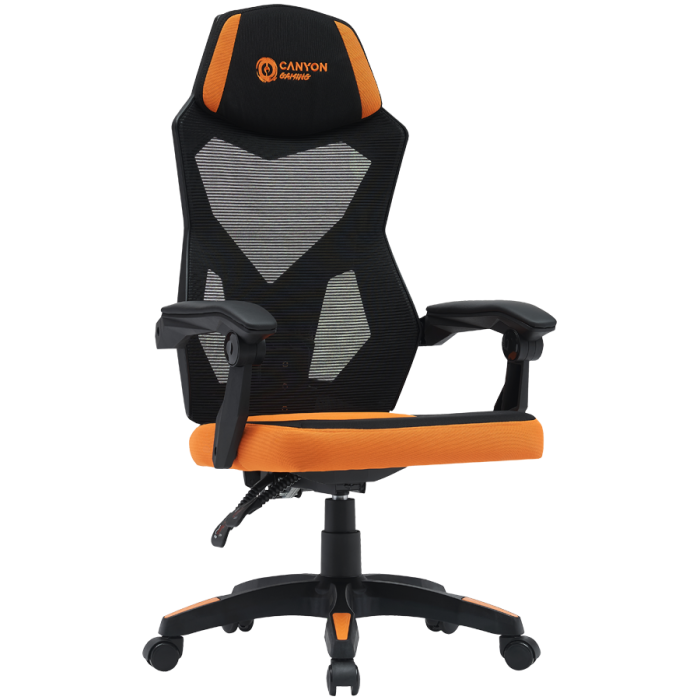 CANYON gaming chair Wave MCH02 Mesh Black Orange [2]