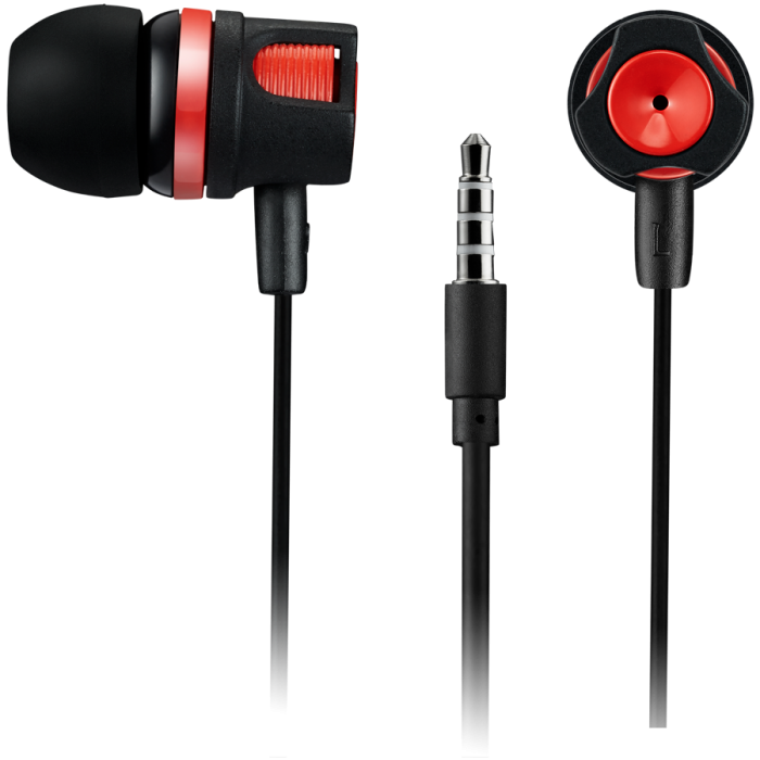 CANYON headphones EP-3 Mic 1.2m Red [2]