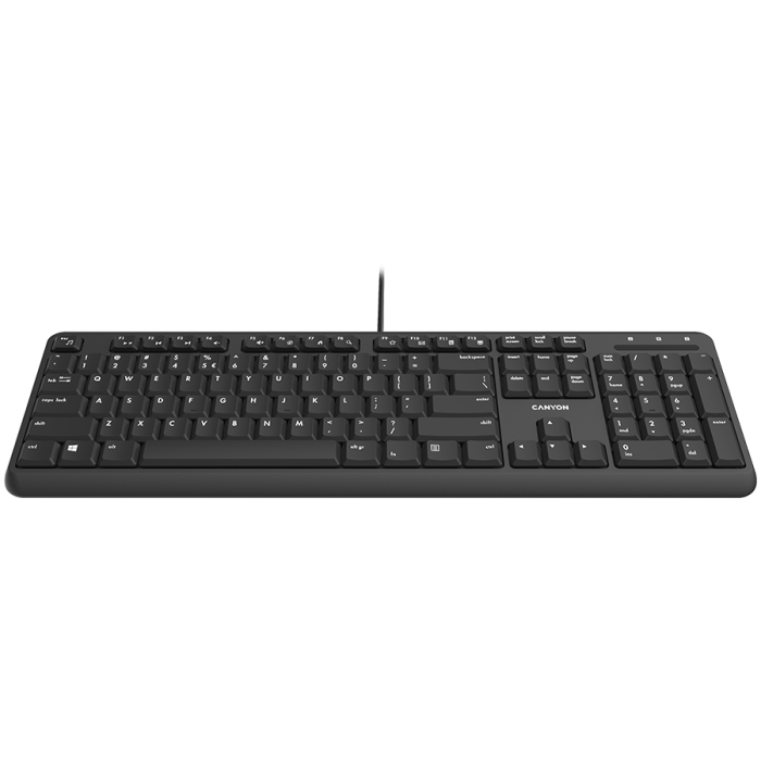 CANYON keyboard HKB-20 EN Velvet Wired Black [2]
