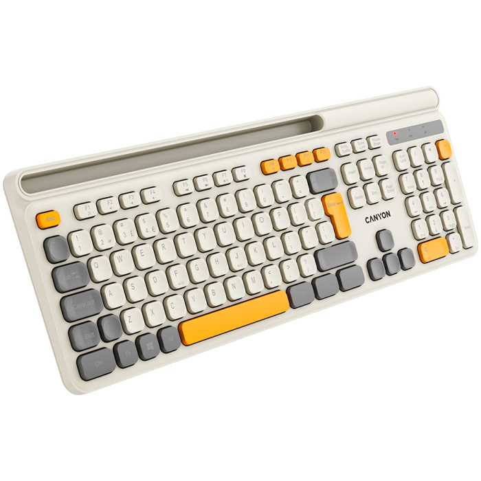 CANYON keyboard HKB-W03 EN AAA Wireless Beige [5]