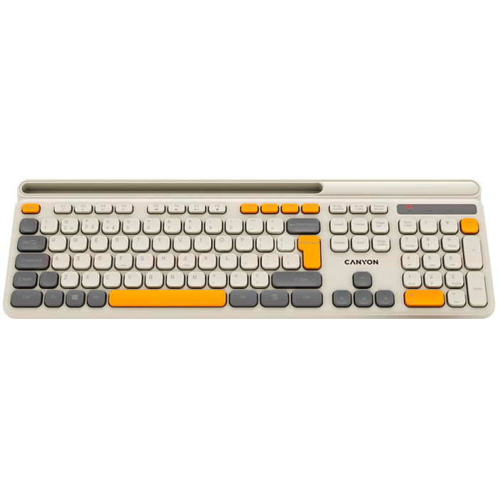 CANYON keyboard HKB-W03 EN AAA Wireless Beige [2]